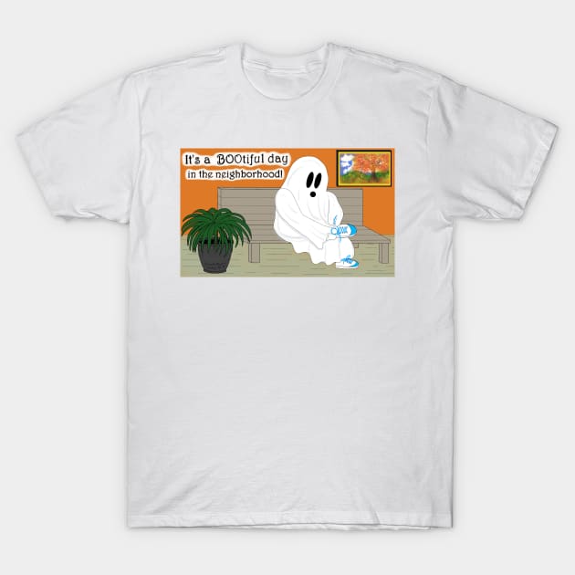 Bootiful day T-Shirt by Free As The Wind Creations